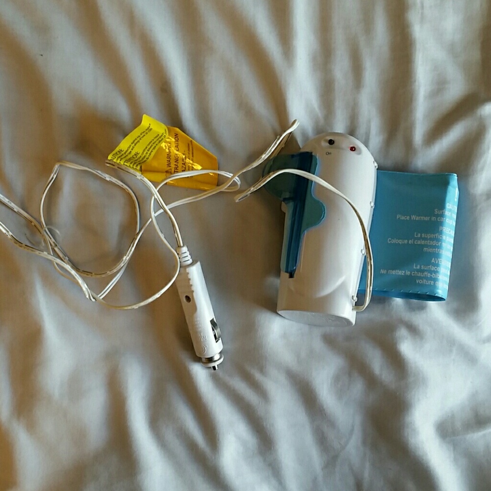 Portable baby bottle warmer